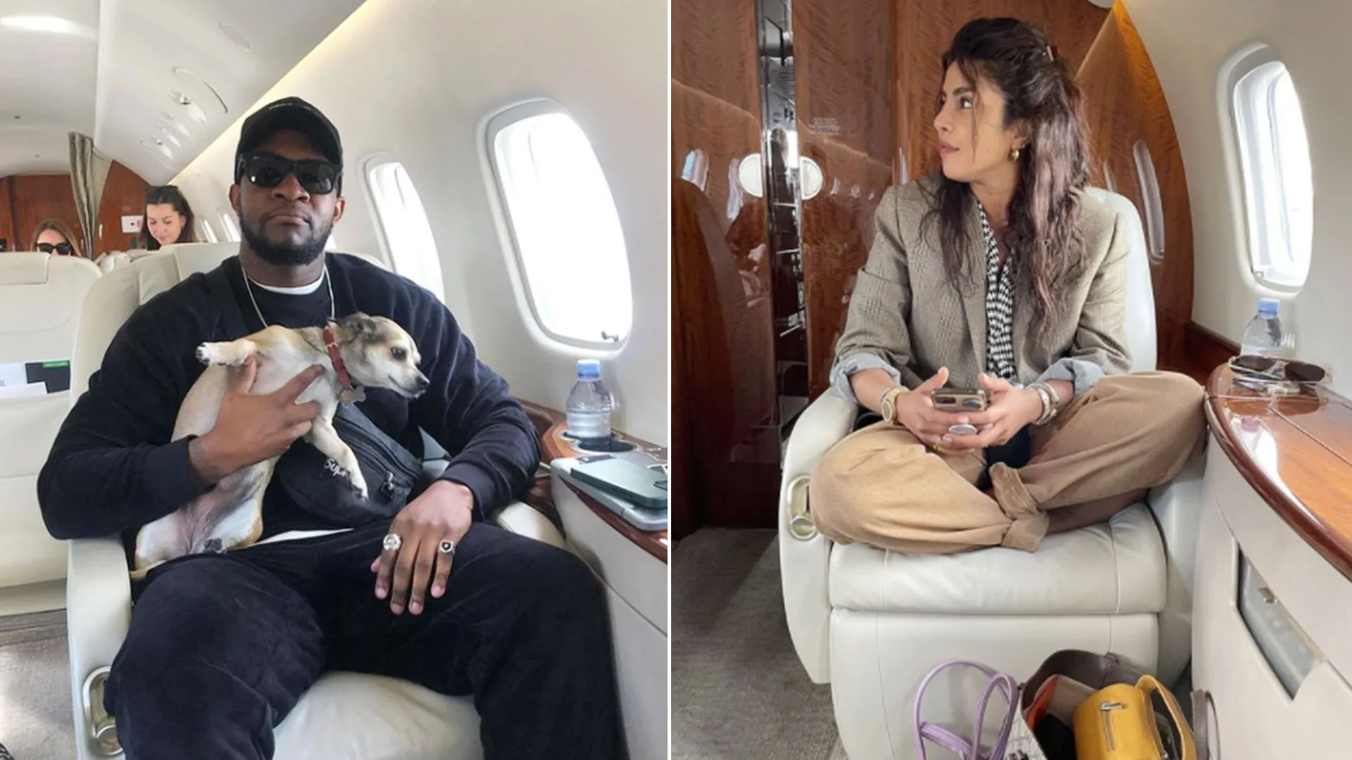 Priyanka Chopra private jet